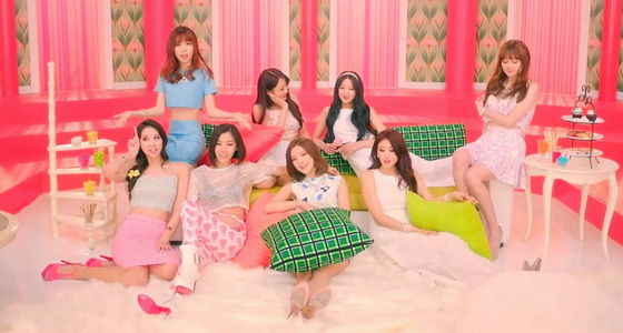 模特女团9Muses《Drama》原版第一段舞蹈教学速成版
