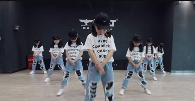 Girls Hiphop 分解教学