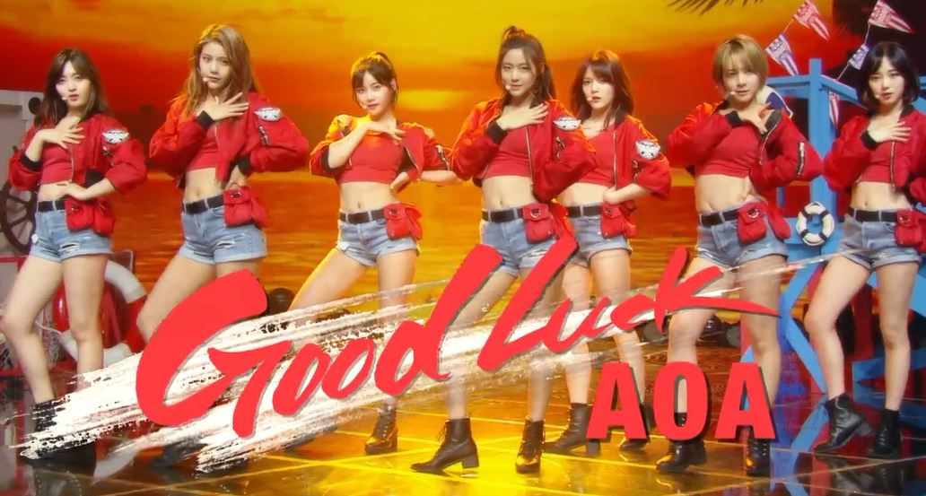 Melody教你跳AOA《Good Luck》分解教学